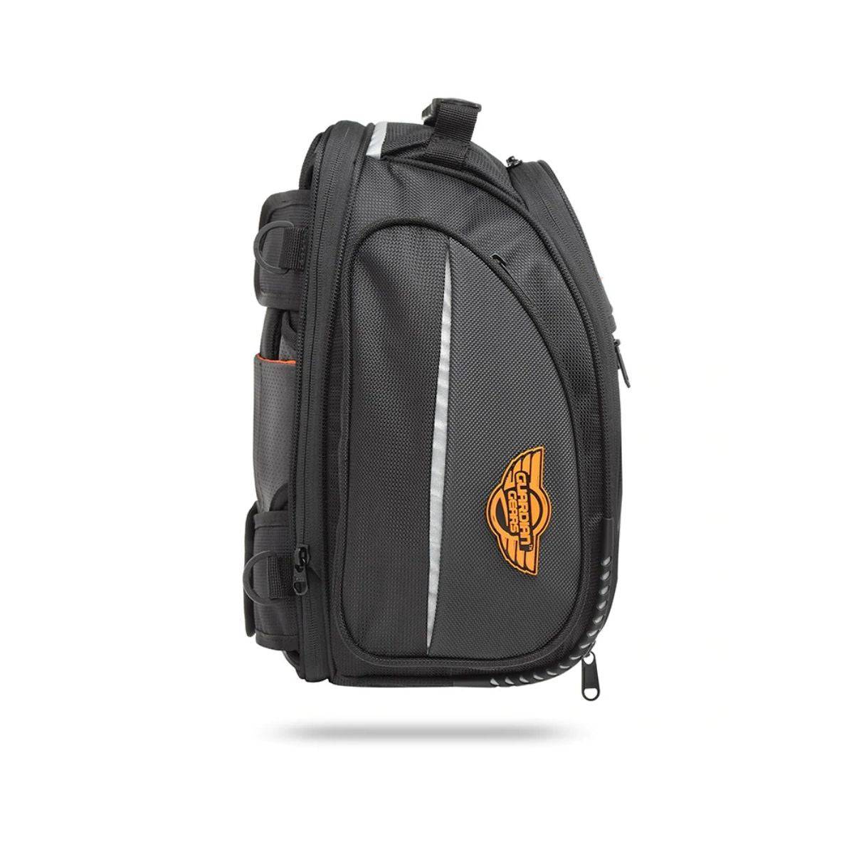 Jaws Magnetic 28L Tank Bag with Rain Cover - Black - OutdoorTravelGear.com