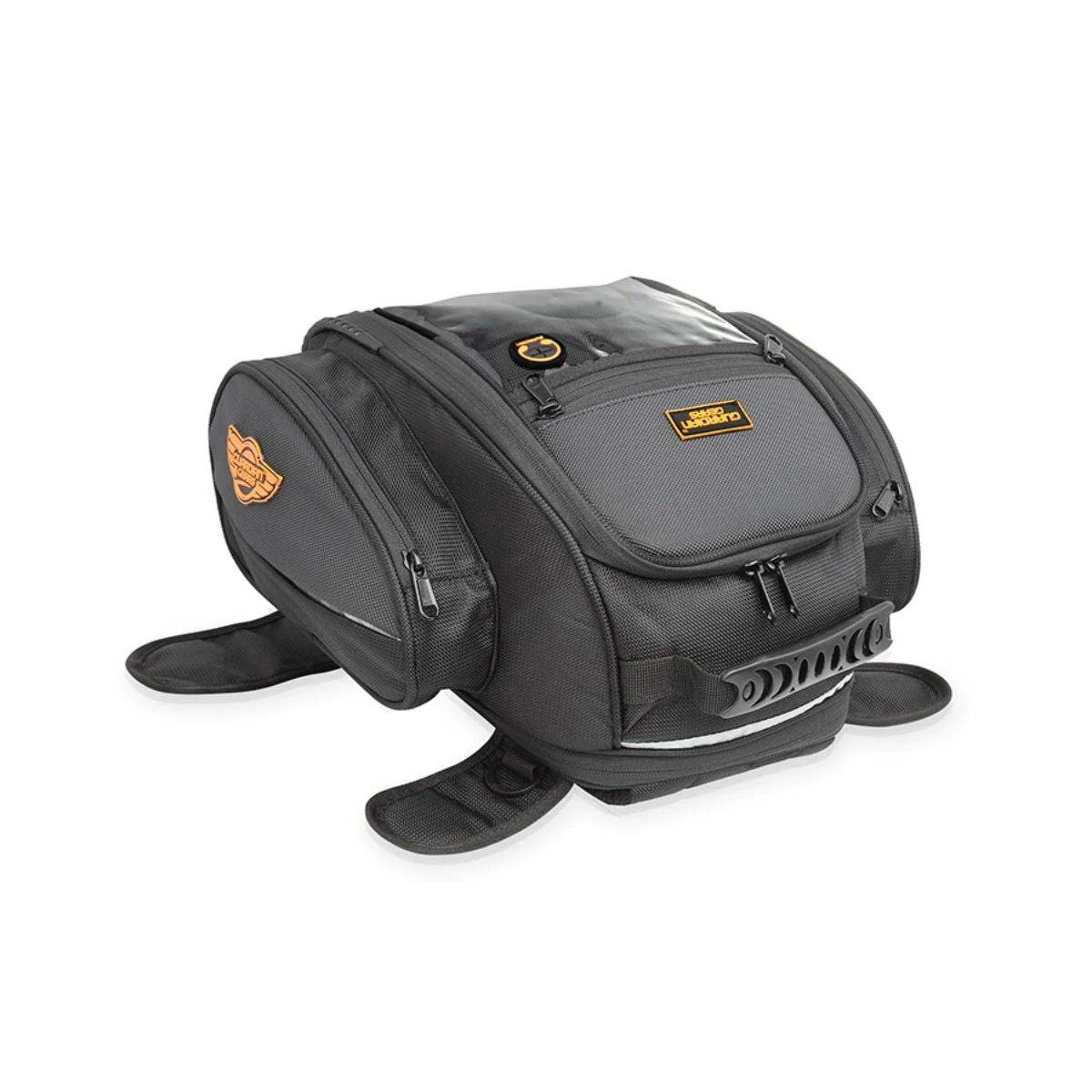 Jaws Magnetic 28L Tank Bag with Rain Cover - Black - OutdoorTravelGear.com