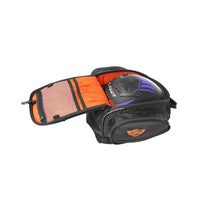 Jaws Magnetic 28L Tank Bag with Rain Cover - Black - OutdoorTravelGear.com