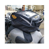 Jaws Mini Magnetic 18L Tank Bag with Rain Cover - Black - OutdoorTravelGear.com