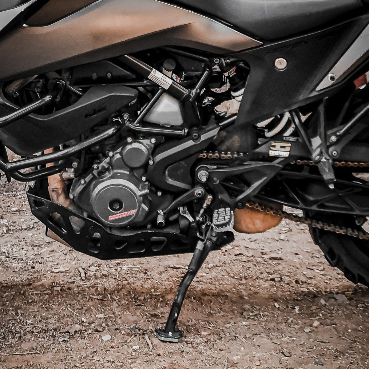 Side Stand Stabilizer for Triumph Scrambler 400x - OutdoorTravelGear.com