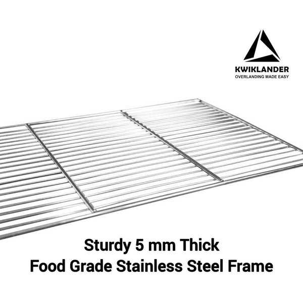 Top Food Grate Accessory ‎Stainless Steel | Efficient and Quick |Easy to Use | Improved Flavor Release All Weatherproof - 32 cm X 28 cm - OutdoorTravelGear.com