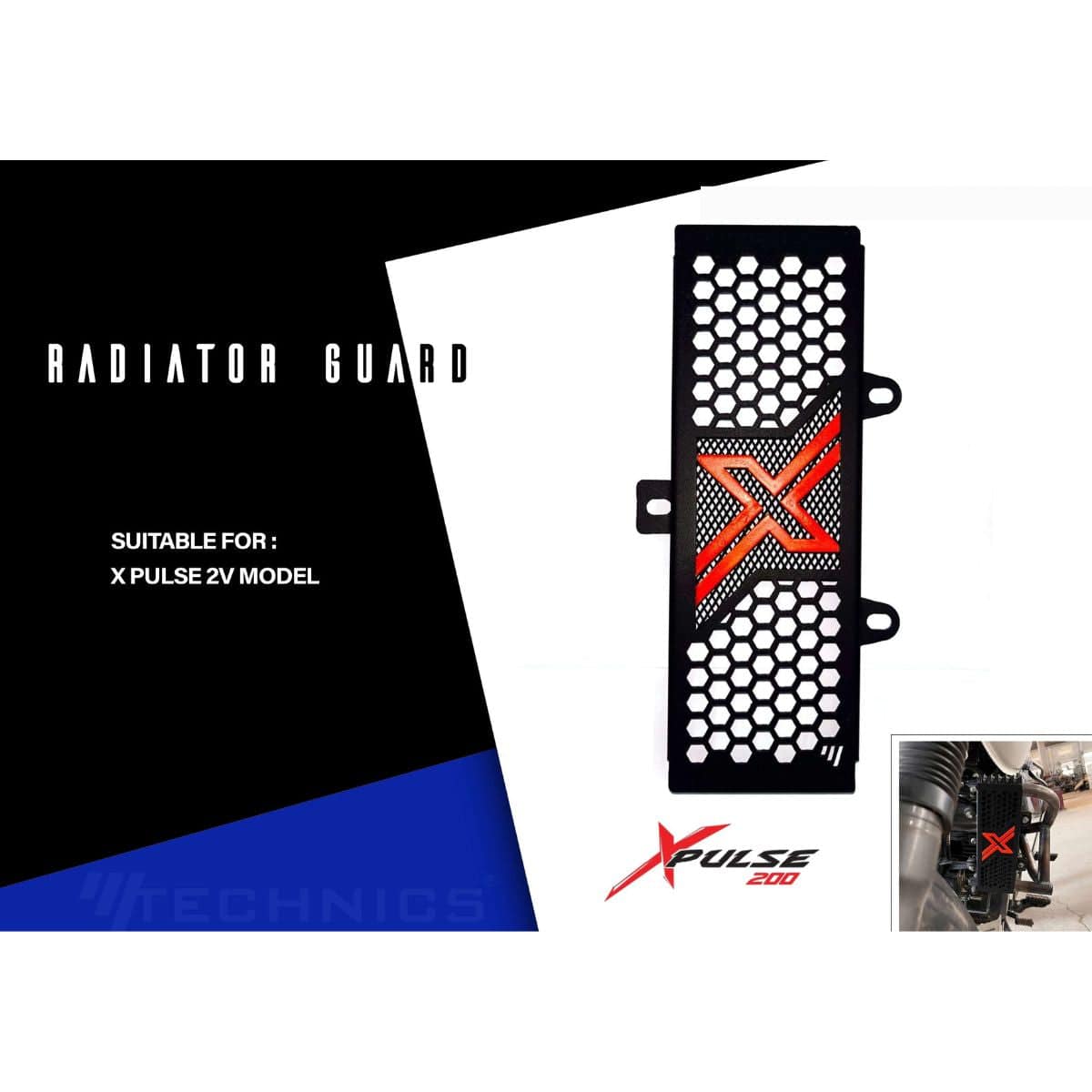 Hero Xpulse 200 2v Radiator Guard