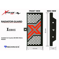 Hero Xpulse 200 4v Radiator Guard - OutdoorTravelGear.com