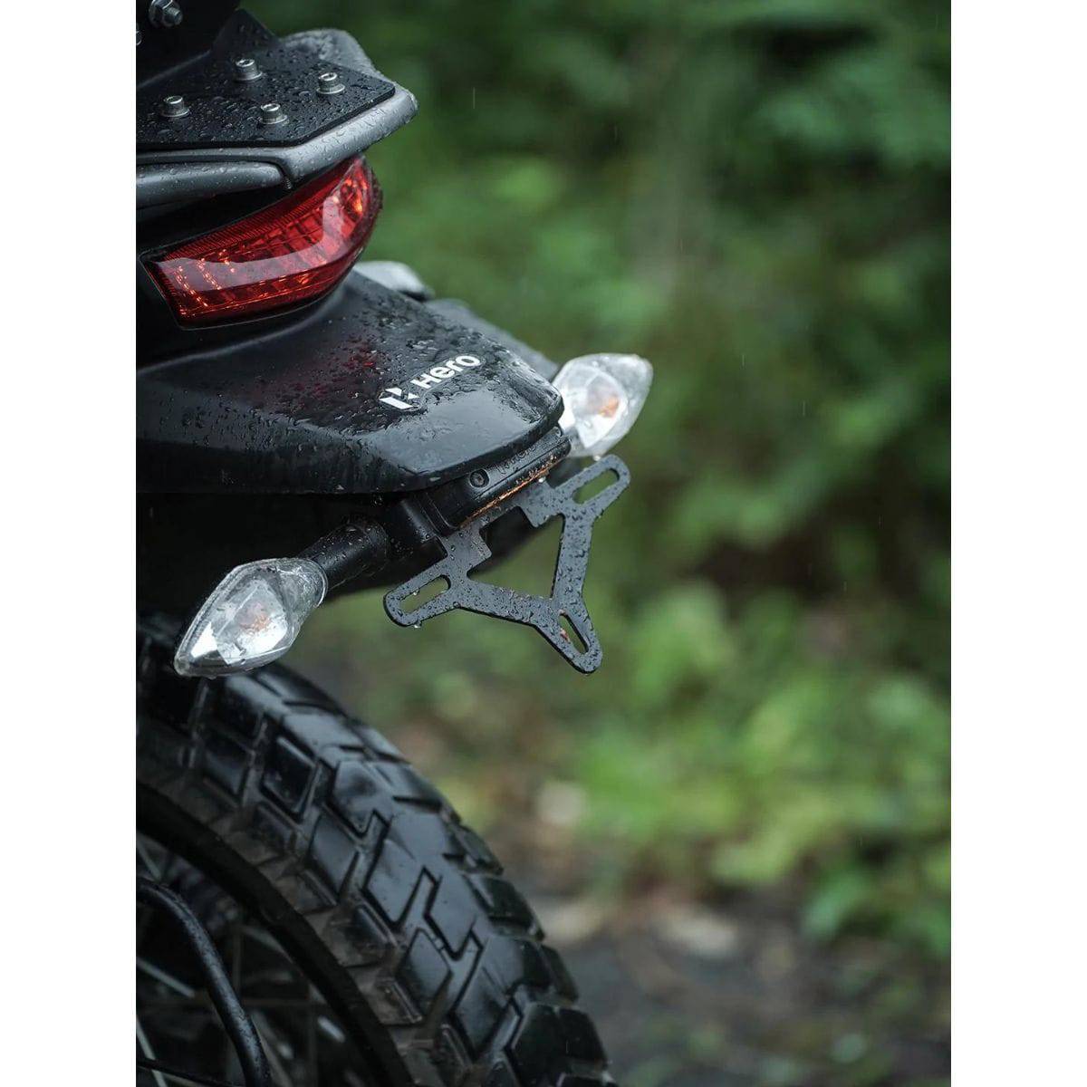 Hero Xpulse 200 Tail Tidy/Number Plate Holder - OutdoorTravelGear.com