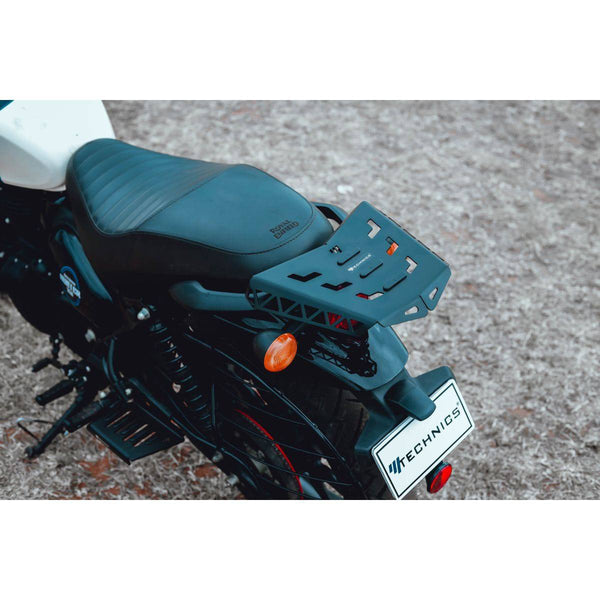 Royal Enfield Hunter 350 Luggage Carrier/Top Rack - OutdoorTravelGear.com