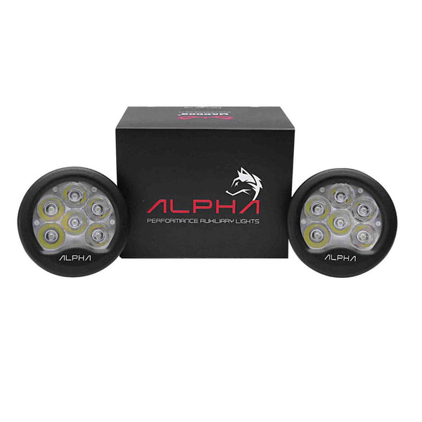 Alpha Auxiliary Light for Motorcycles - 40 Watts - OutdoorTravelGear.com