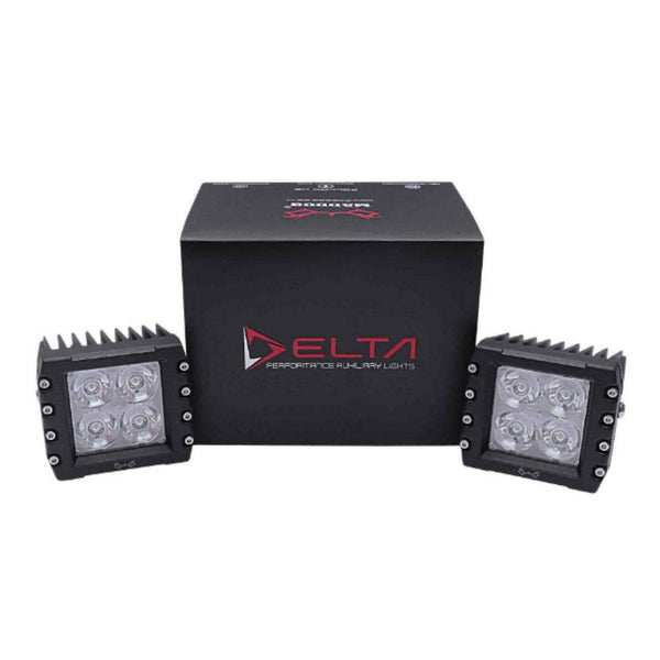 Delta Auxiliary Light for Motorcycles - 30 Watts - OutdoorTravelGear.com