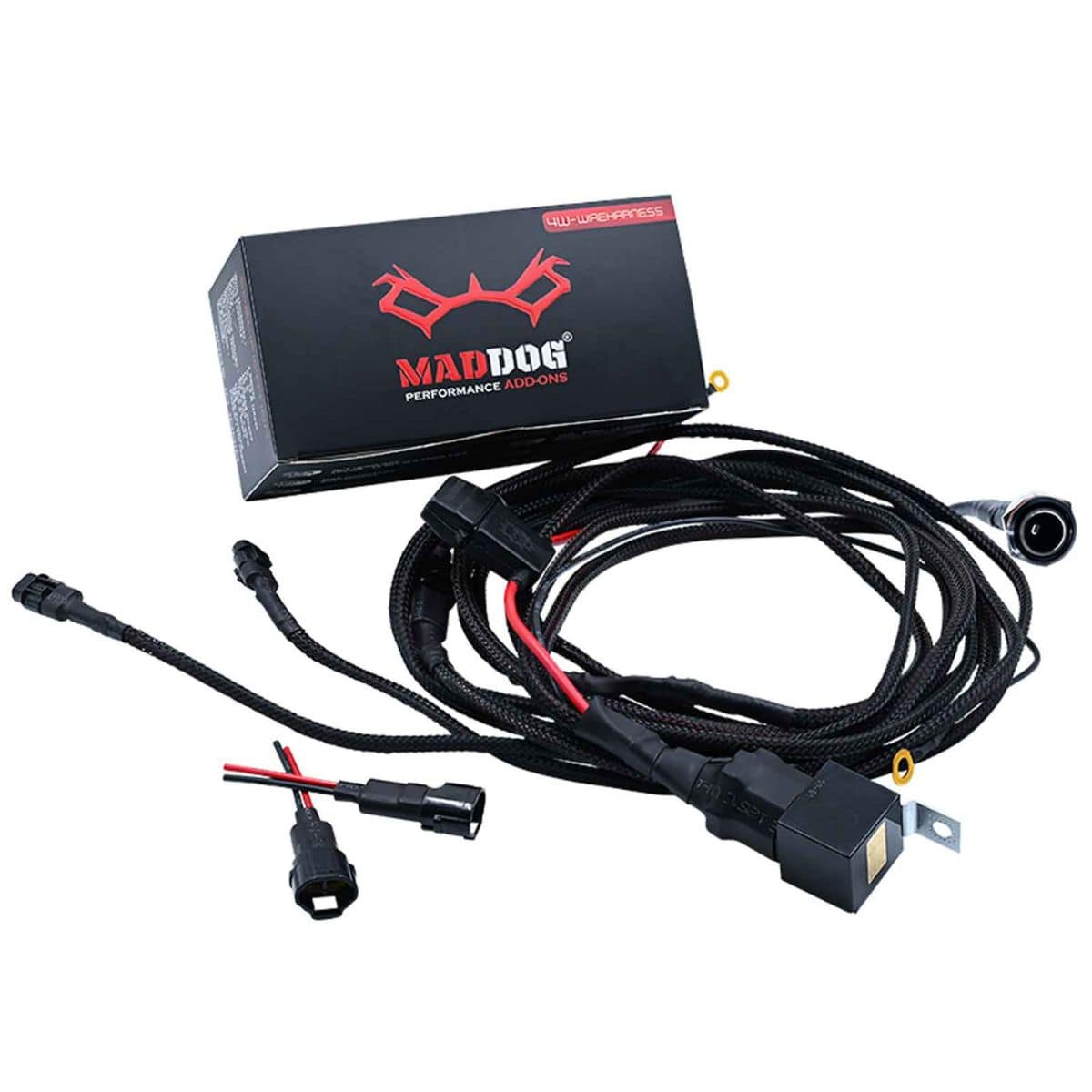 Wire Harness with Switch Pro for 4 - Wheelers - 15 Amps - OutdoorTravelGear.com