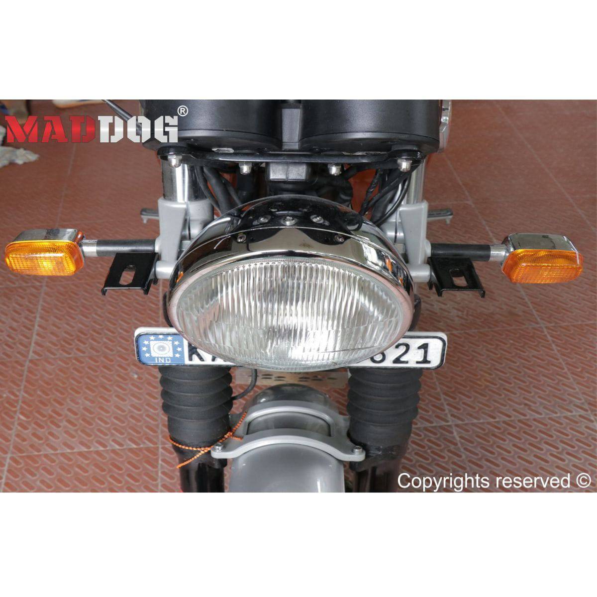 Light Mount for RE Thunderbird / Himalayan / Interceptor / GT650 - OutdoorTravelGear.com