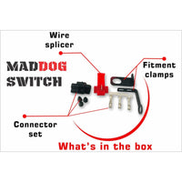 Switch for Auxiliary and Ancillary Electricals for Motorcycles