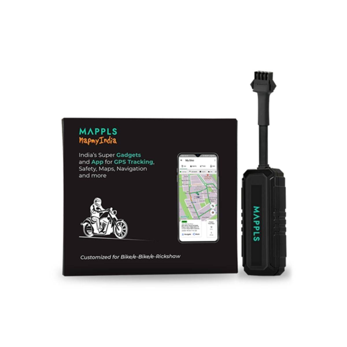 Mappls Lx31 Bike Tracking System with 1 Year Subscription - OutdoorTravelGear.com