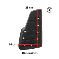 Safetech Viscoflex Armour Insert - Level 1 - Chest - One Pair - OutdoorTravelGear.com