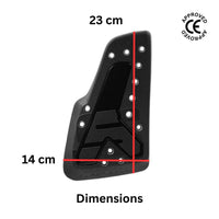 Safetech Viscoflex Armour Insert - Level 2 - Chest - One Pair