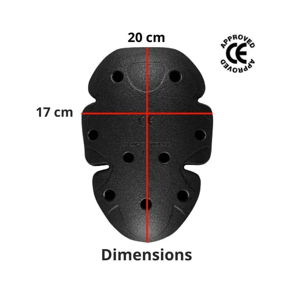 Safetech Viscoflex Armour Insert - Level 2 - Elbow / Shoulder / Knee - One Pair - OutdoorTravelGear.com