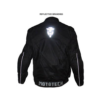 Scrambler Air Motorcycle Riding Jacket v2 - Black - Level 2 - OutdoorTravelGear.com