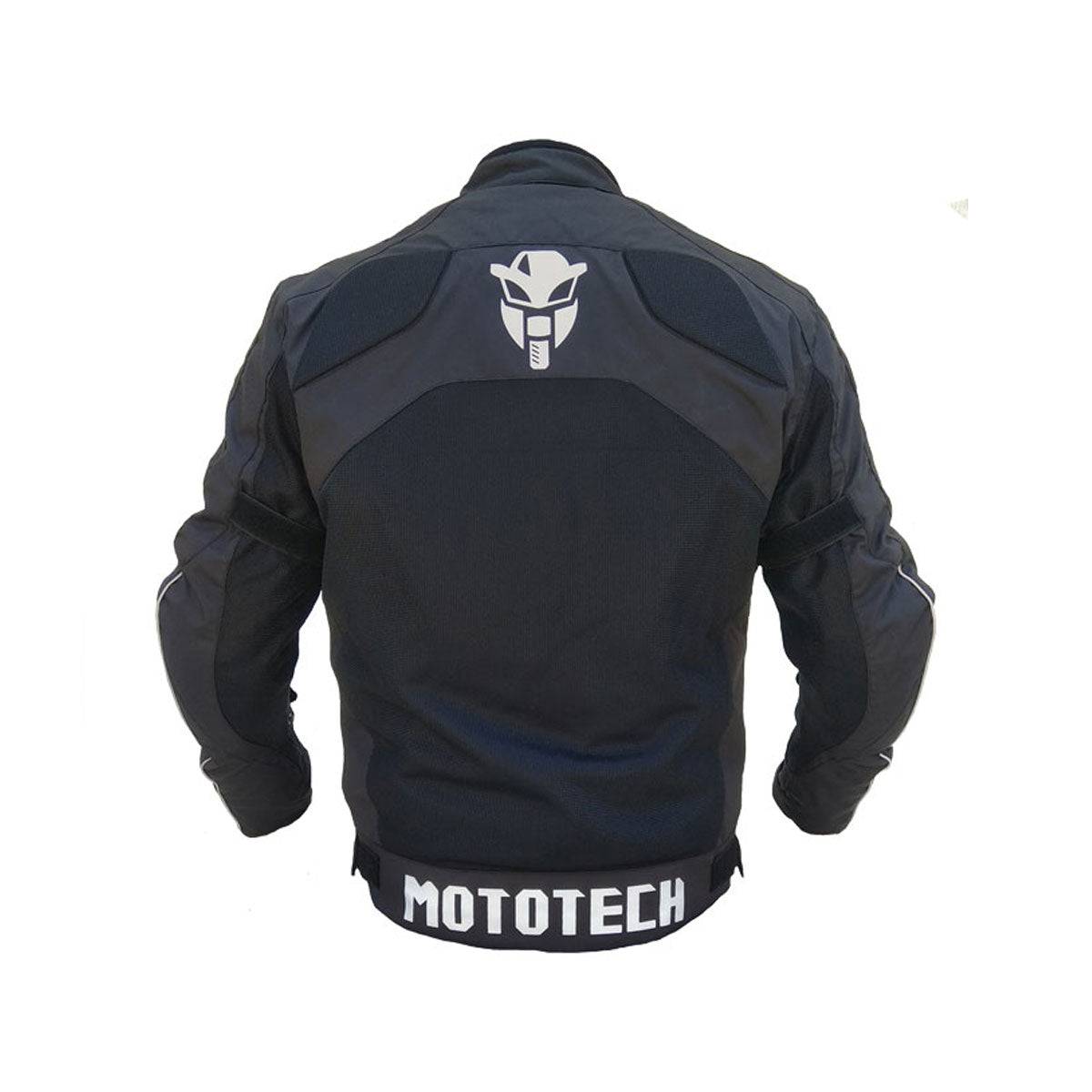 Scrambler Air Motorcycle Riding Jacket v2 - Black - Level 2 - OutdoorTravelGear.com