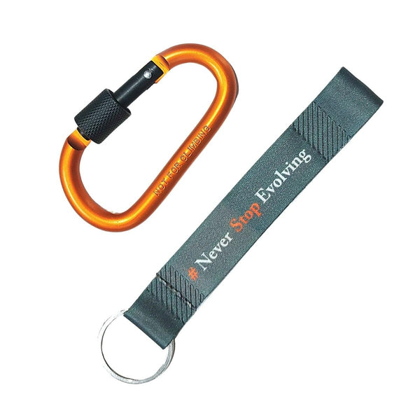 Accessory Carabiner with Key Ring - OutdoorTravelGear.com