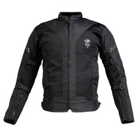 Breezer Mesh Motorcycle Riding Jacket - Black - Level 2