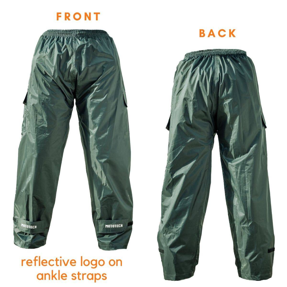 Hurricane TourPro Rain Overtrousers with Cargo Pockets - Waterproof Pants - Dark Grey - OutdoorTravelGear.com