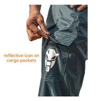 Hurricane TourPro Rain Overtrousers with Cargo Pockets - Waterproof Pants - Dark Grey - OutdoorTravelGear.com