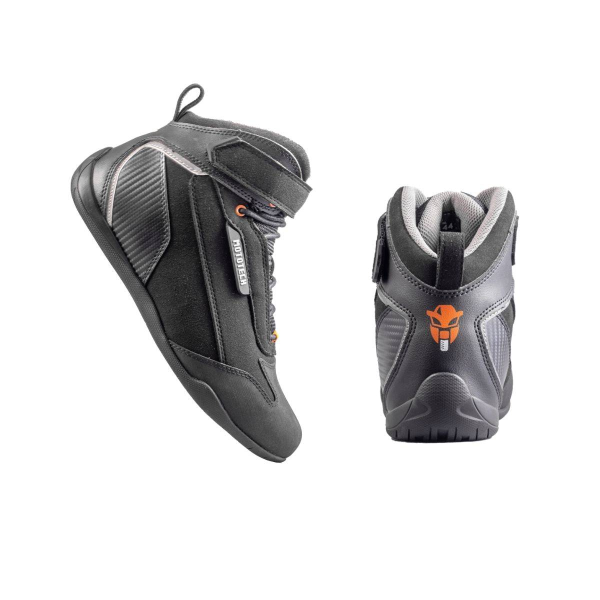 Urbane Short Motorcycle Protective Riding Boots - OutdoorTravelGear.com