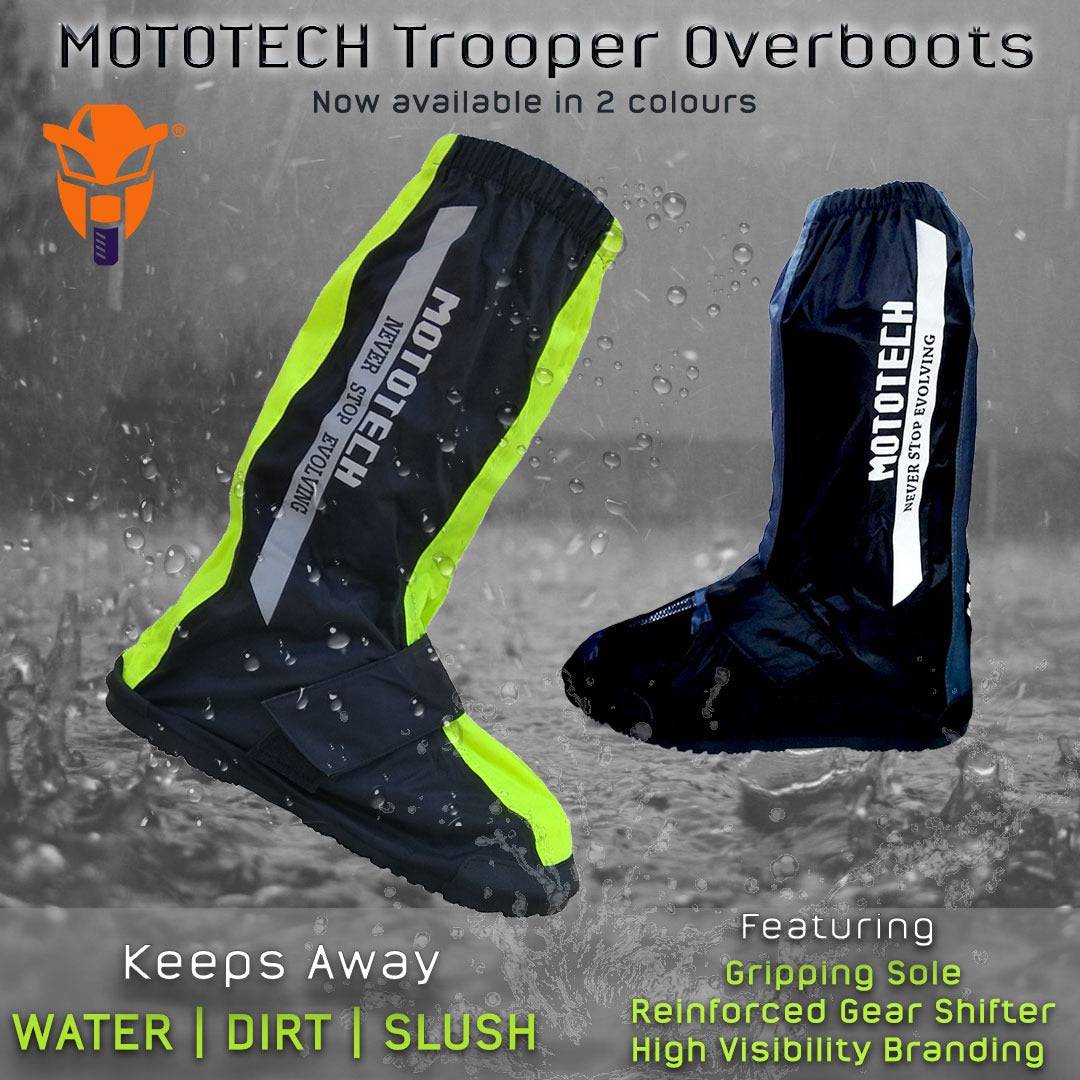 Trooper Boot Covers - Overboots - Fluo Green - OutdoorTravelGear.com