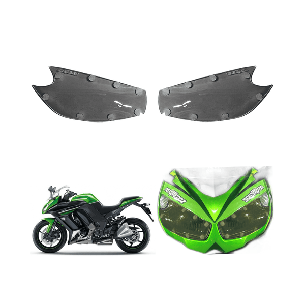 Headlight Screen Protector for Kawasaki Ninja 1000 (2016) - OutdoorTravelGear.com