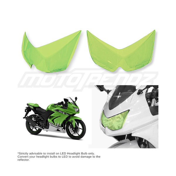 Headlight Screen Protector for Kawasaki Ninja 250R (2008-2012) - OutdoorTravelGear.com