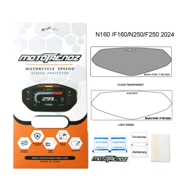 Speedo Screen Protector for Bajaj Pulsar N160/F160/N250/F250 (2024) - Generation 2 - OutdoorTravelGear.com