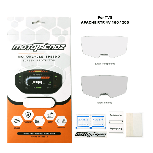 Speedo Screen Protector for TVS Apache RTR 4V 160/200 - OutdoorTravelGear.com