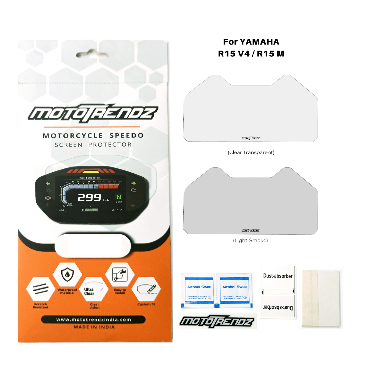 Speedo Screen Protector for Yamaha R15 V4/R15(M) - OutdoorTravelGear.com