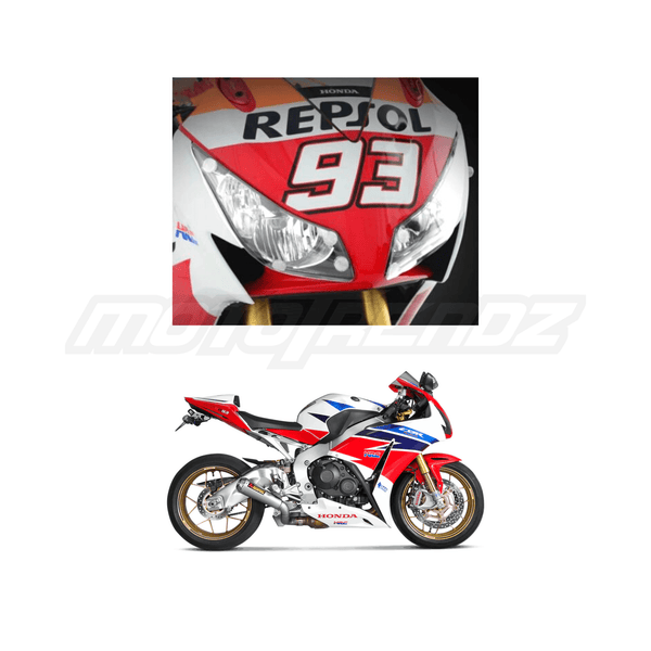 Headlight Screen Protector for Honda CBR 1000 RR Fireblade (2012-2016) - OutdoorTravelGear.com