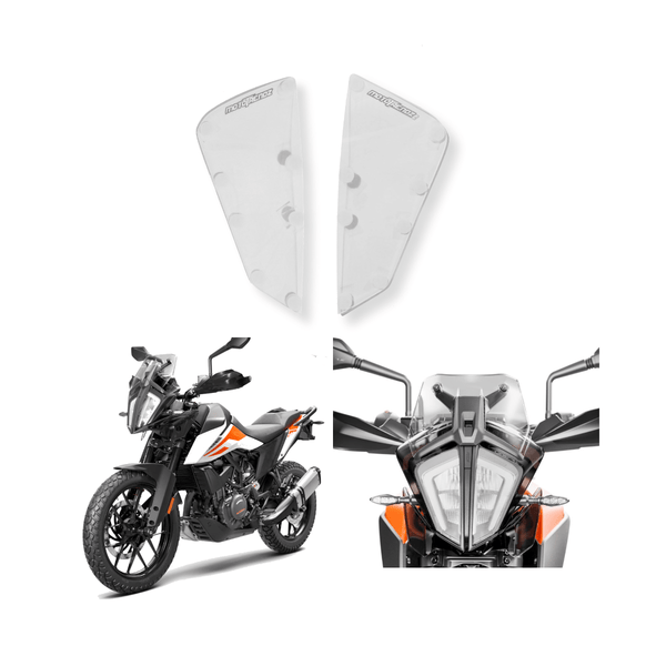 Headlight Screen Protector for KTM 390 Adventure / 390 Adventure X - OutdoorTravelGear.com