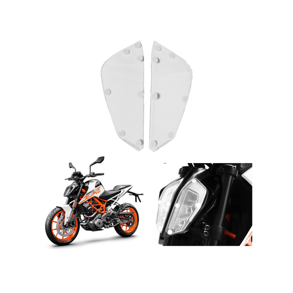 Headlight Screen Protector for KTM Duke 390 (2017+) / Duke 250 (2021) - OutdoorTravelGear.com