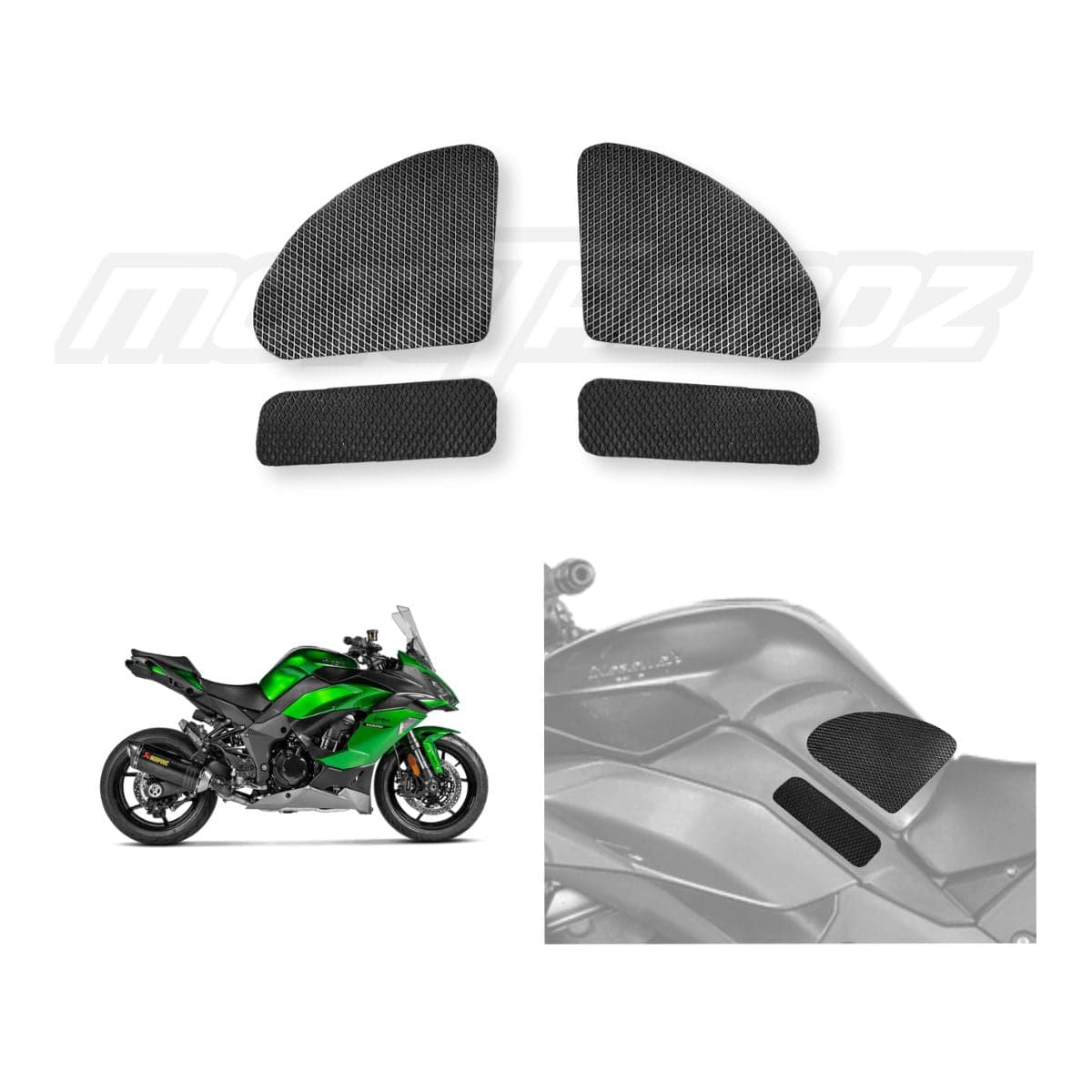 Traction Pads for Kawasaki Ninja 1000SX - OutdoorTravelGear.com