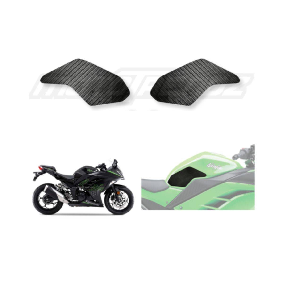 Traction Pads for Kawasaki Ninja 300 - OutdoorTravelGear.com