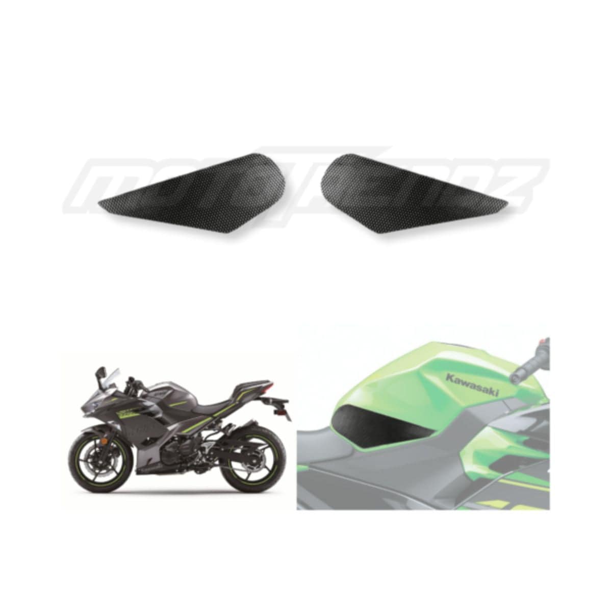 Traction Pads for Kawasaki Ninja 400 - OutdoorTravelGear.com