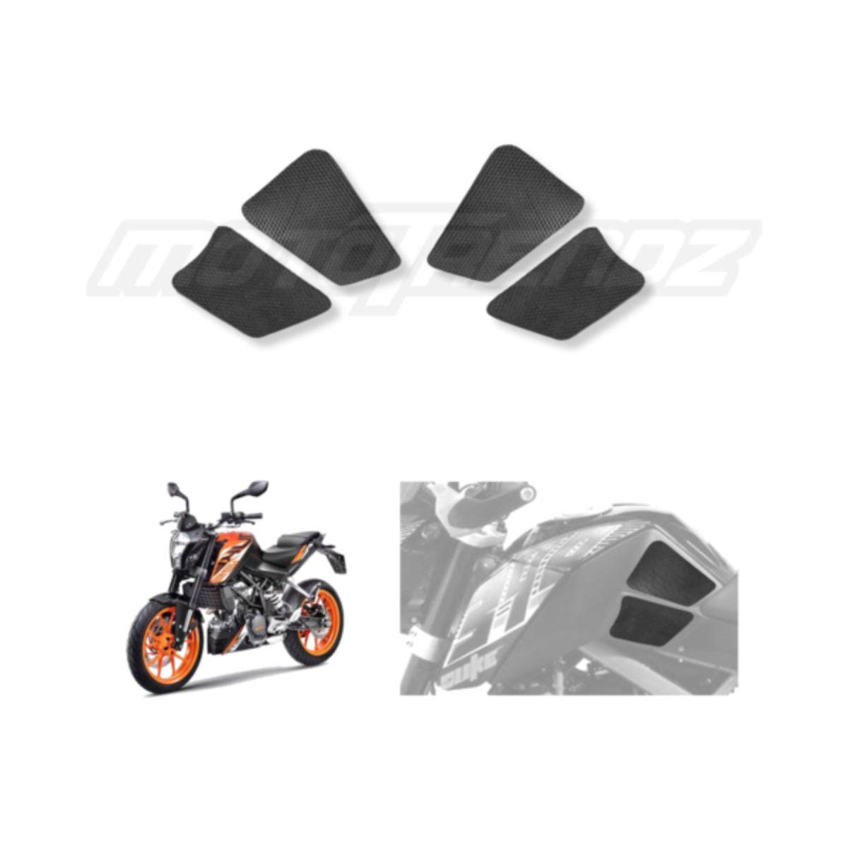 Traction Pads for KTM Duke (Old Model) 125/200/250/390 - OutdoorTravelGear.com