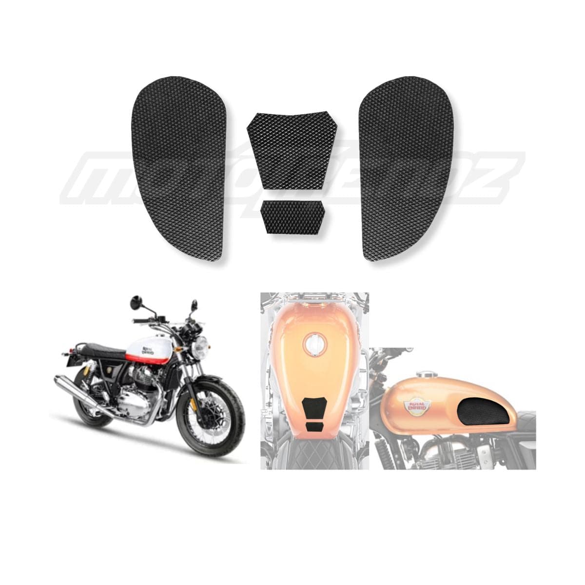 Traction Pads for Royal Enfield Interceptor 650 - OutdoorTravelGear.com