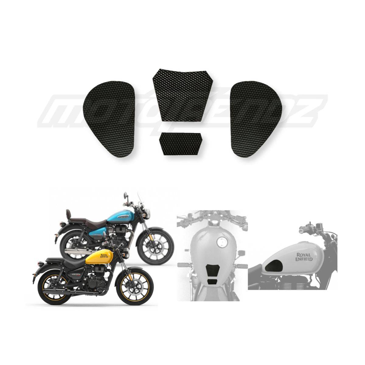 Traction Pads for Royal Enfield Meteor 350 / Super Meteor 650 - OutdoorTravelGear.com