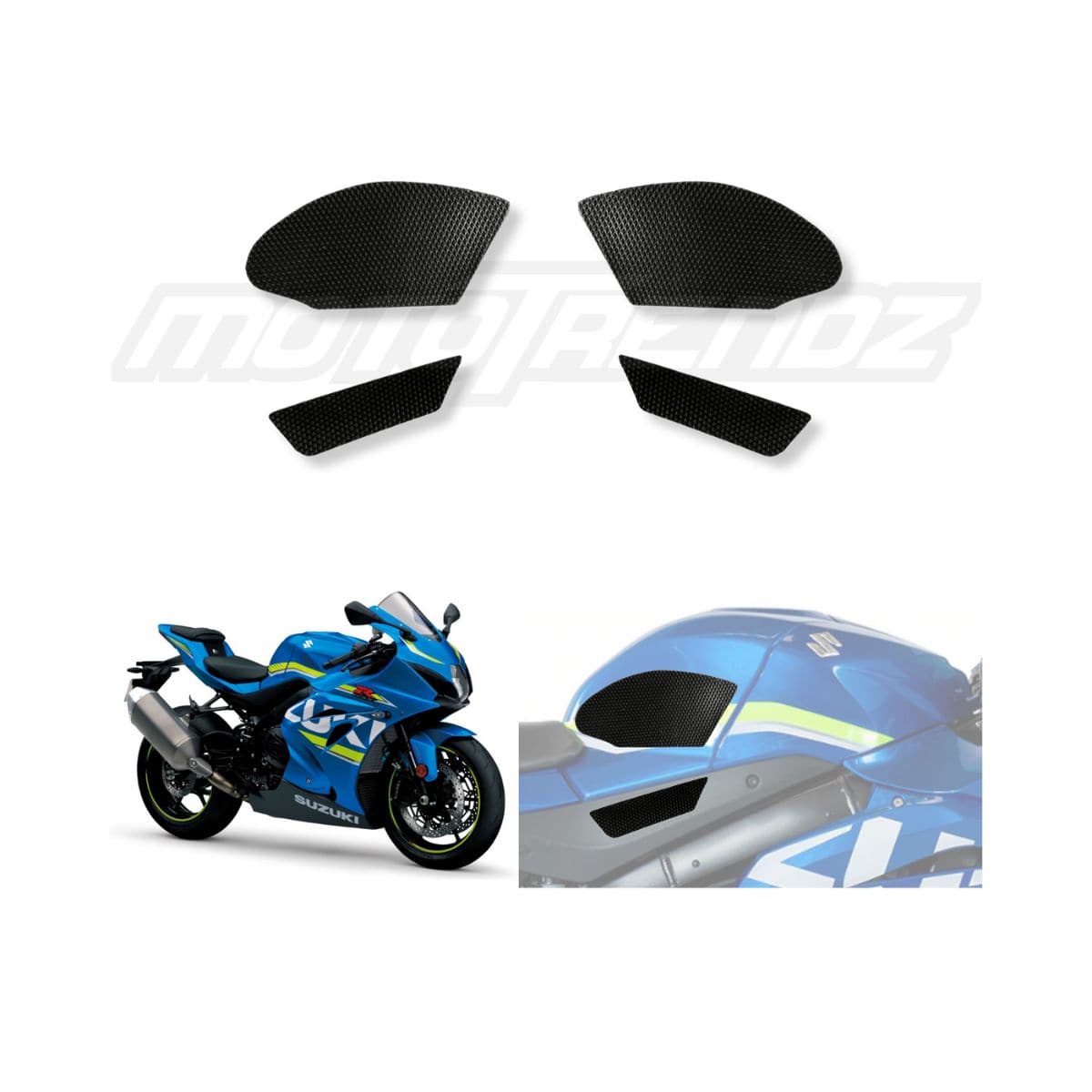 Traction Pads for Suzuki GSXR (Models from 2017) - OutdoorTravelGear.com