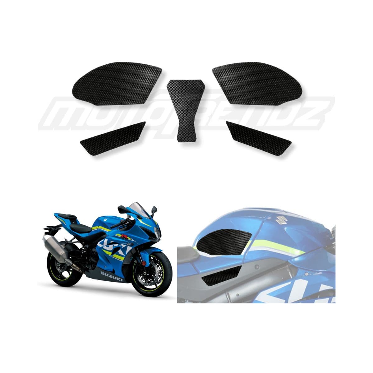 Traction Pads for Suzuki GSXR (Models from 2017) - OutdoorTravelGear.com