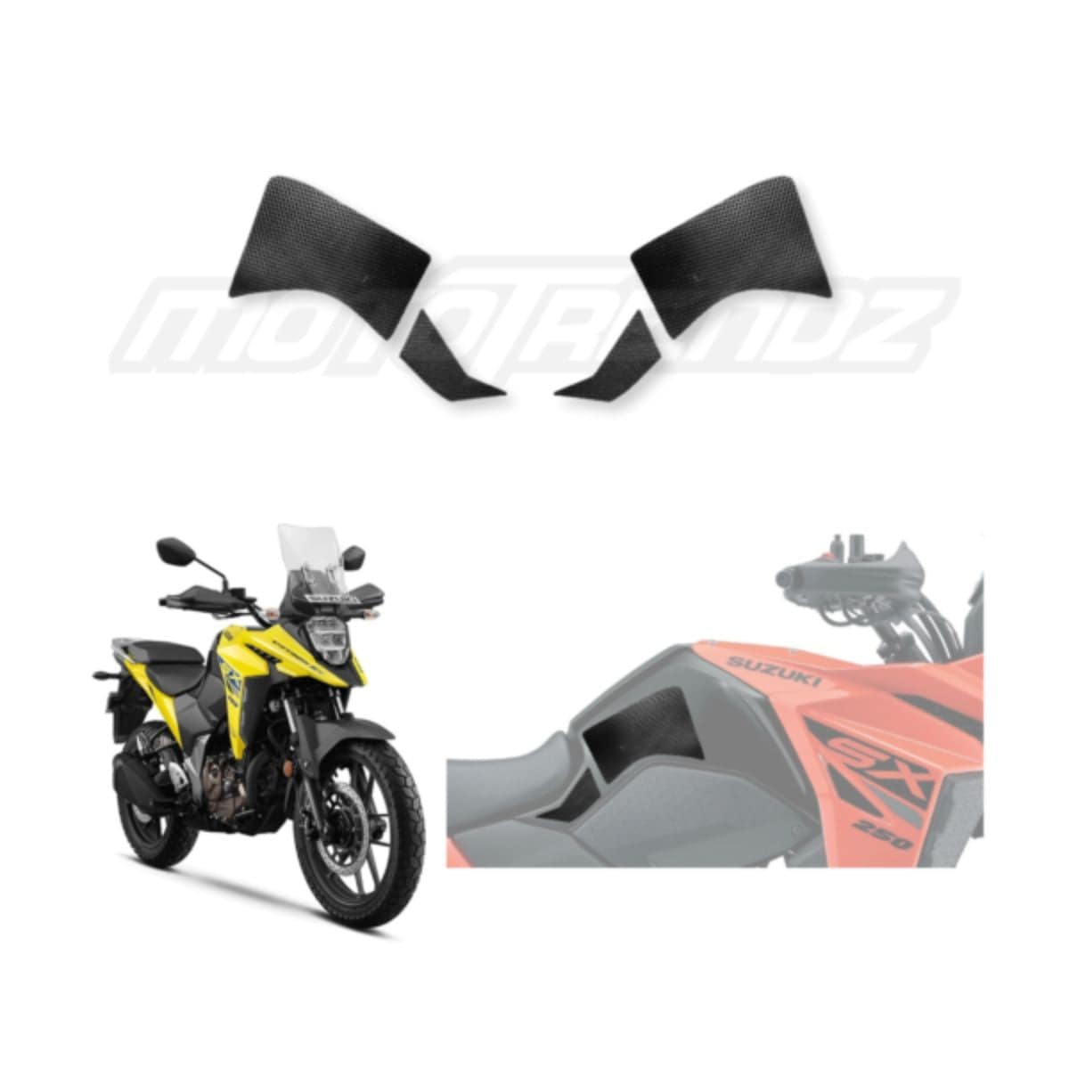 Traction Pads for Suzuki VStrom 250 SX - OutdoorTravelGear.com