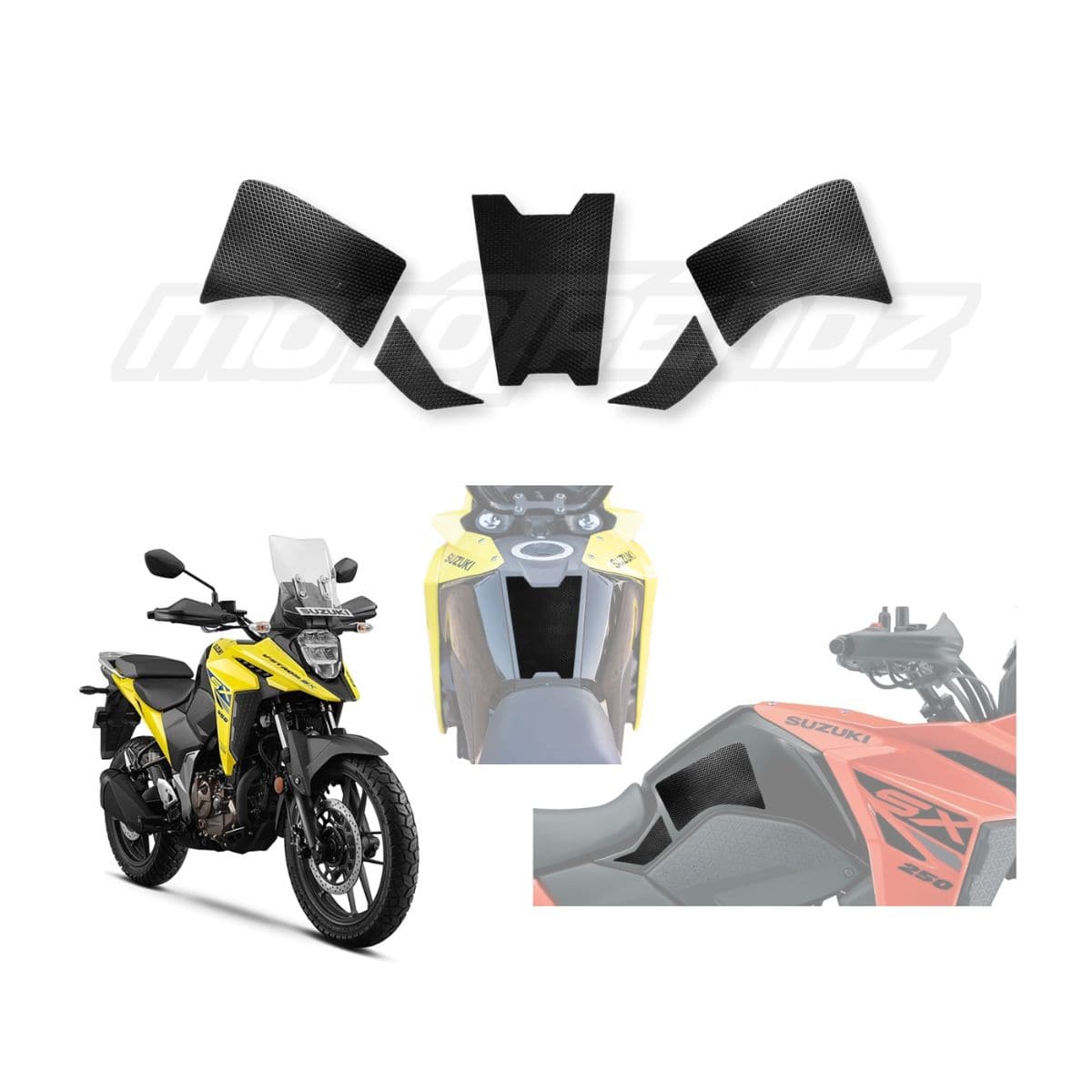 Traction Pads for Suzuki VStrom 250 SX - OutdoorTravelGear.com