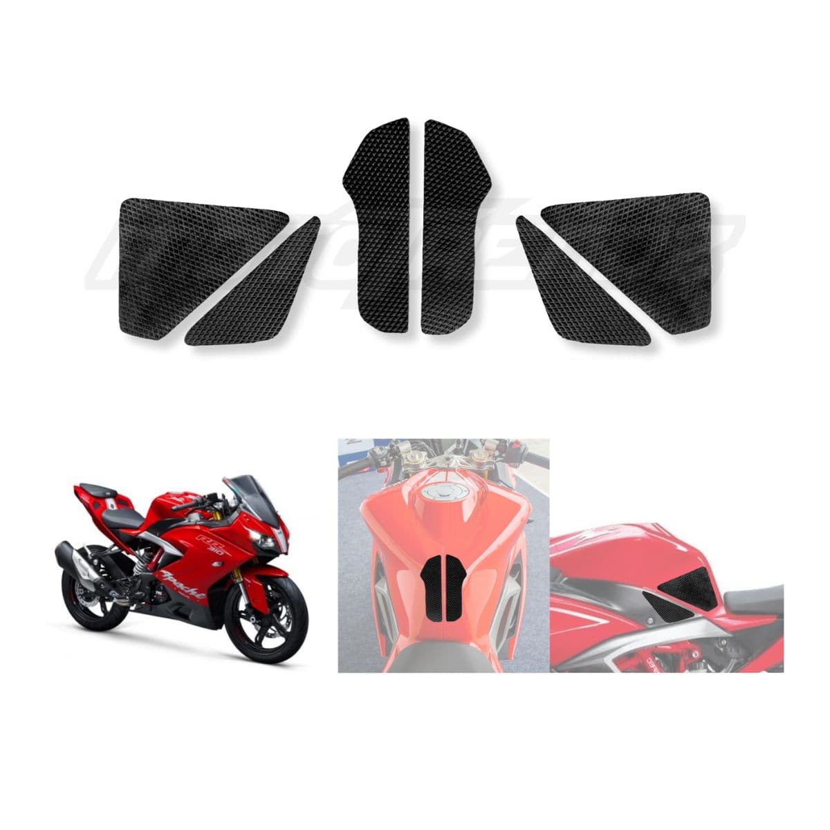 Traction Pads for TVS Apache RR 310 - OutdoorTravelGear.com