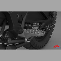 BMW 310 GS Adventurist Premium Adjustable Foot Pegs - OutdoorTravelGear.com