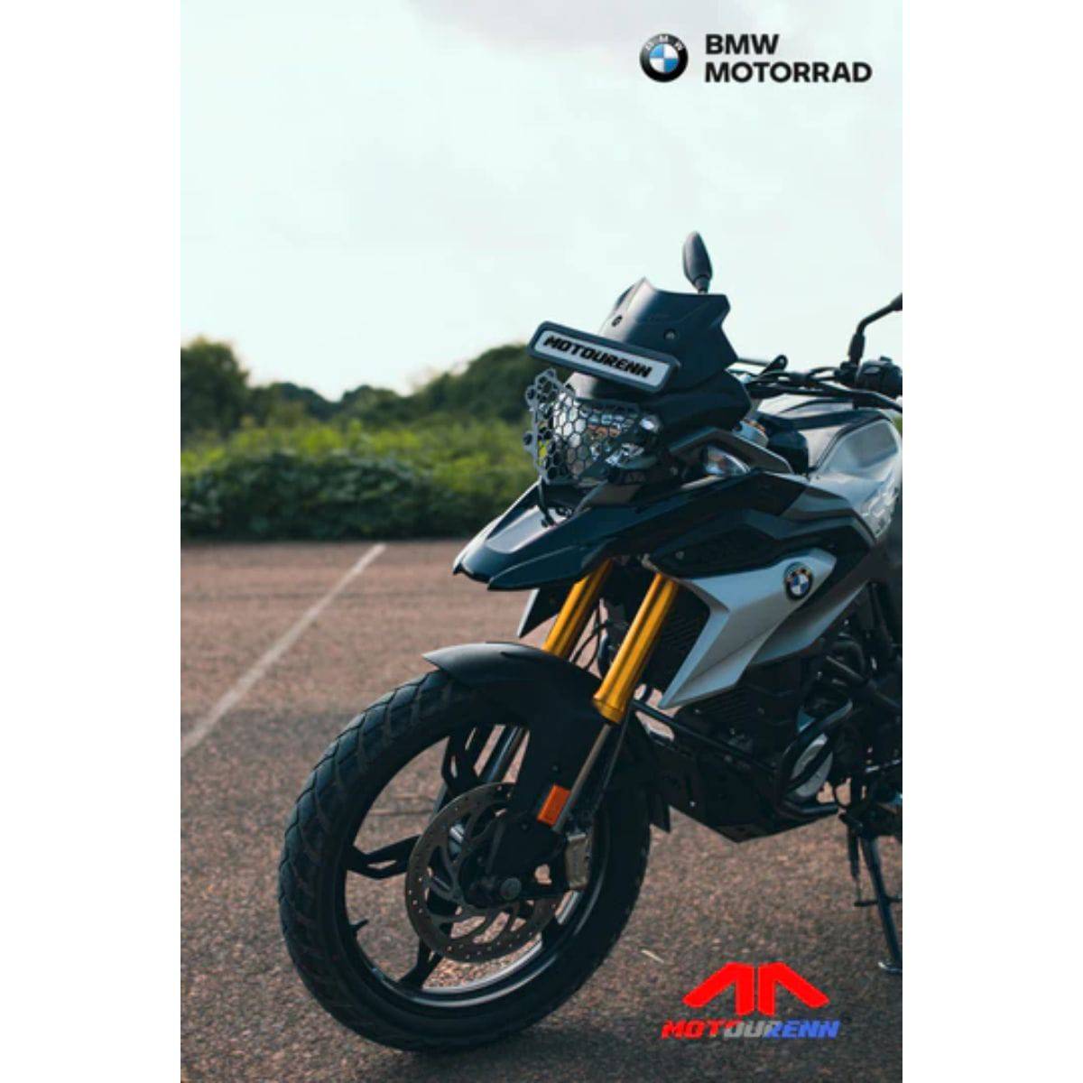 BMW 310 GS Headlight Grill - Plug & Play - OutdoorTravelGear.com