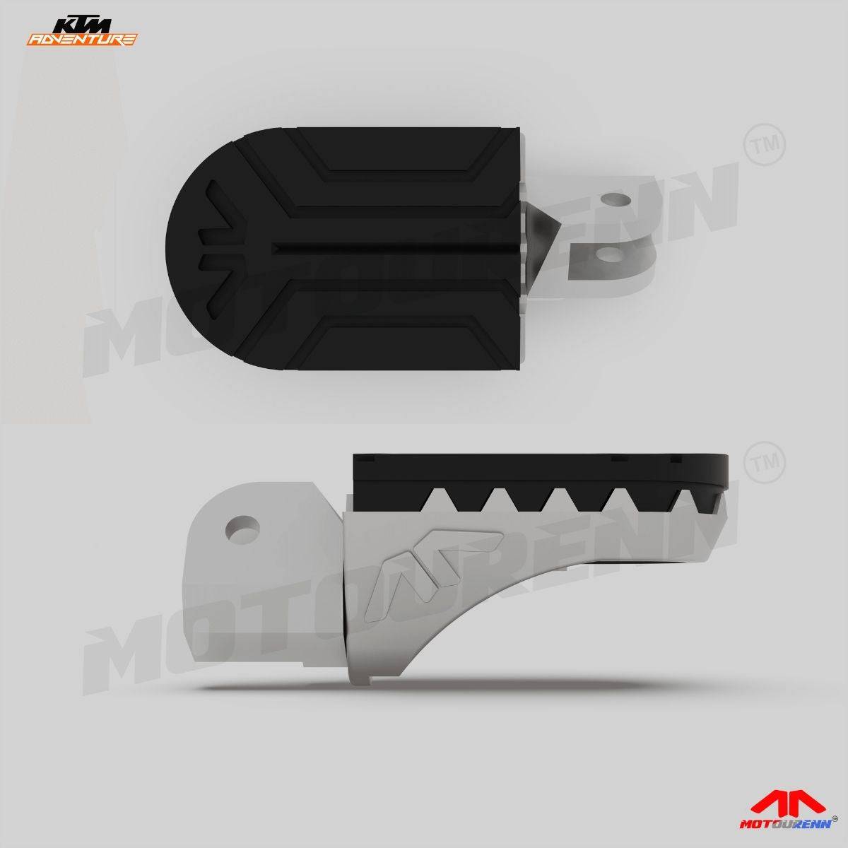 Hero Xpulse 200 Adventurist Premium Adjustable Foot Pegs - OutdoorTravelGear.com