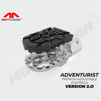 RE Himalayan 450 Adventurist Premium Adjustable Foot Pegs - Version 2.0 - OutdoorTravelGear.com